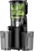 Cold Press Juicer EasyFruit + 10 Glass Bottles + Cleaning Kit