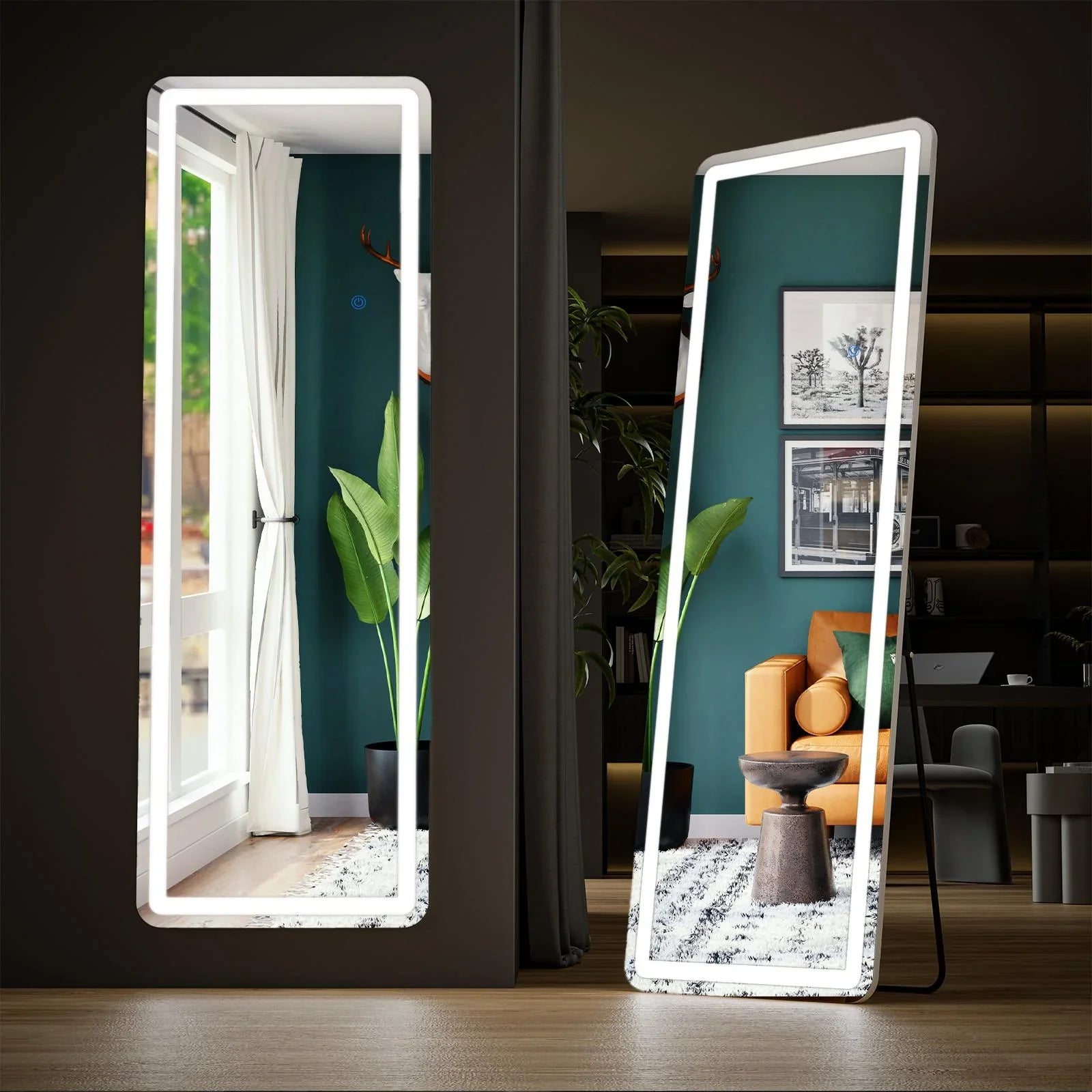 Tevolle LED Full-Length Mirror (162 x 53 cm)