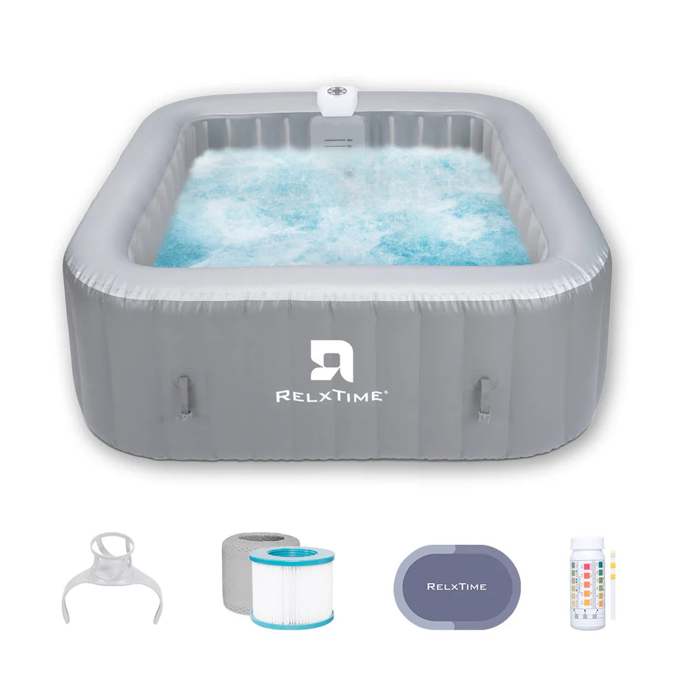 Square Inflatable Hot Tub