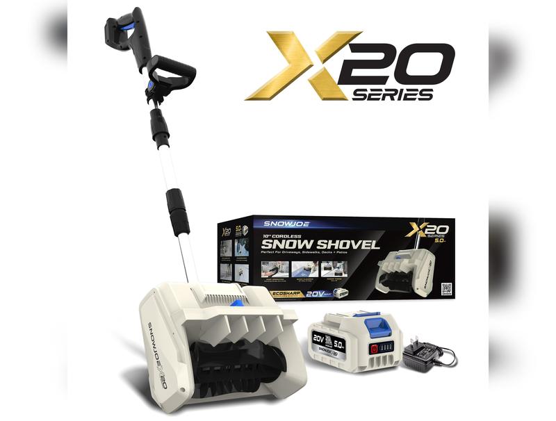 20-Volt Cordless Snow Shovel Kit | W/ 5.0-Ah Battery + Charger