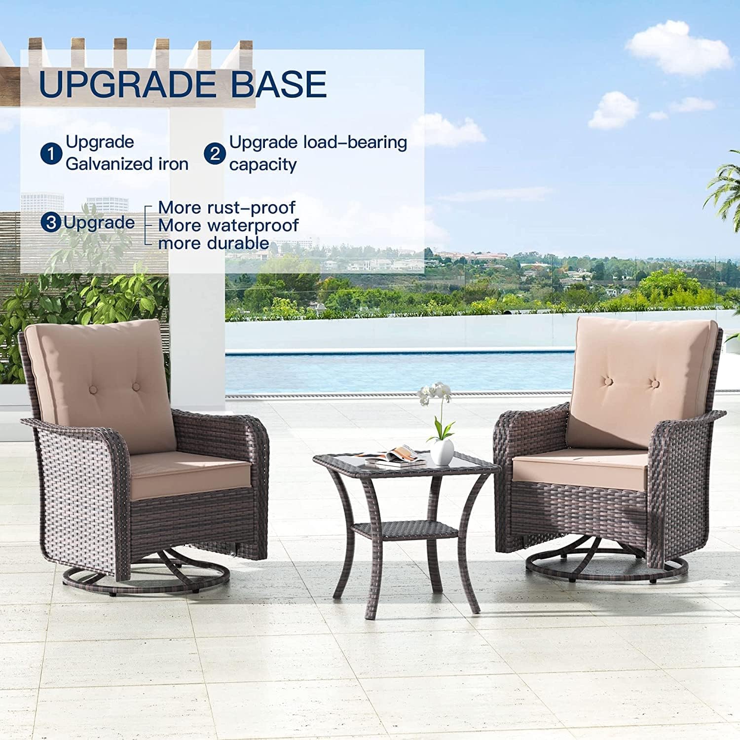 3-Piece Patio Set