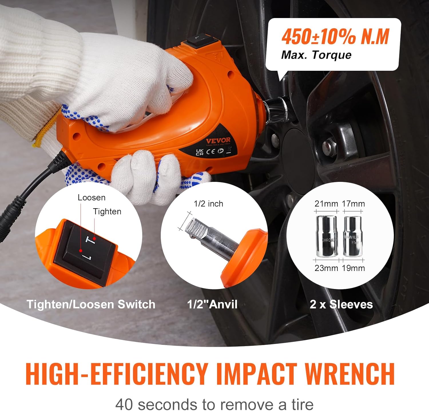 Electric Car Jack™ (5 Ton / 11023 Lbs)
