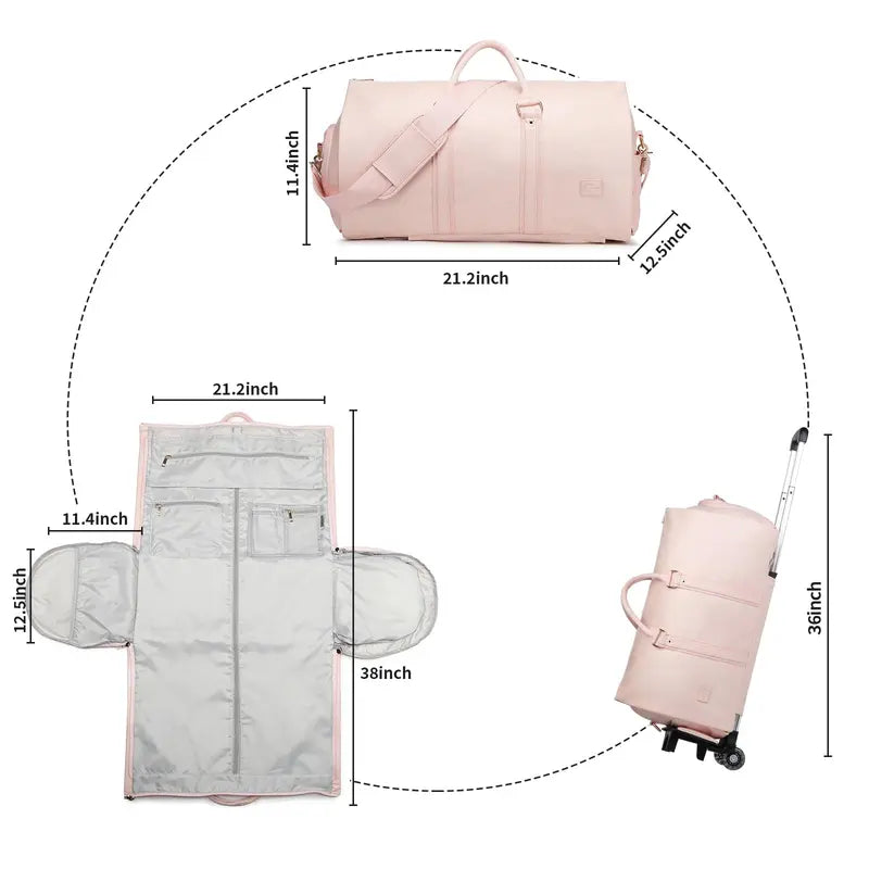 Roller Duffle Bag (28.9 x 53 x 30 cm)