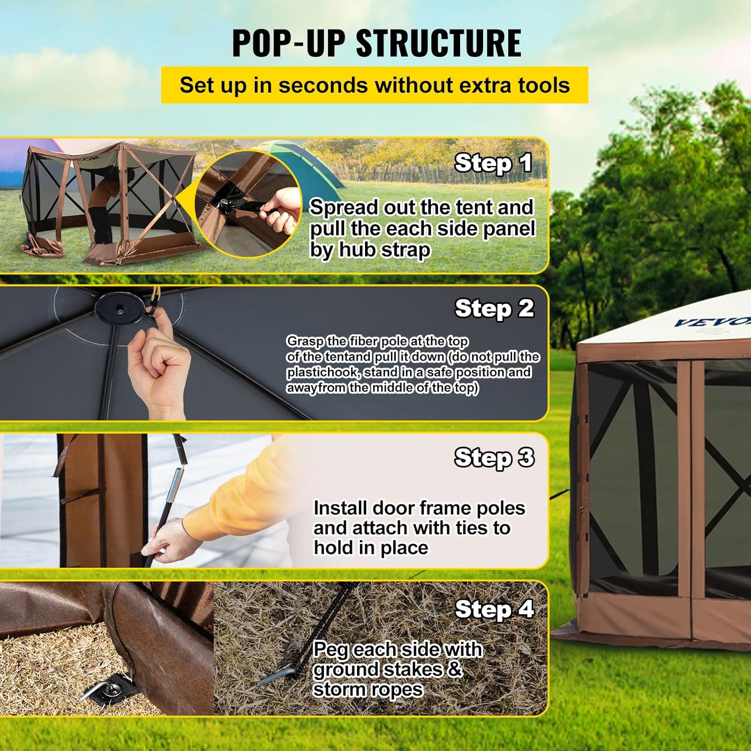 Portable Camping Tent™