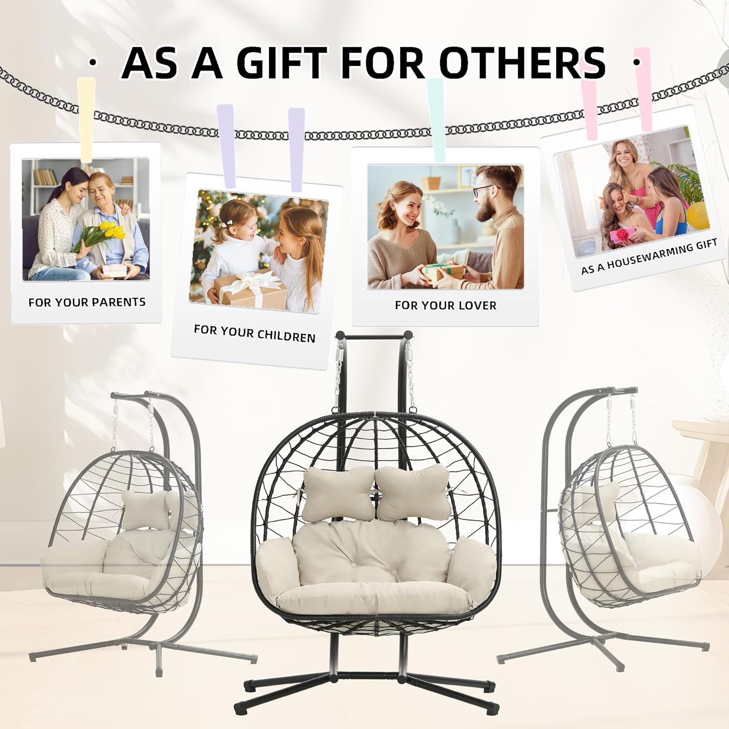 The Egg Chair™ (700 lbs / 317 kg capacity)