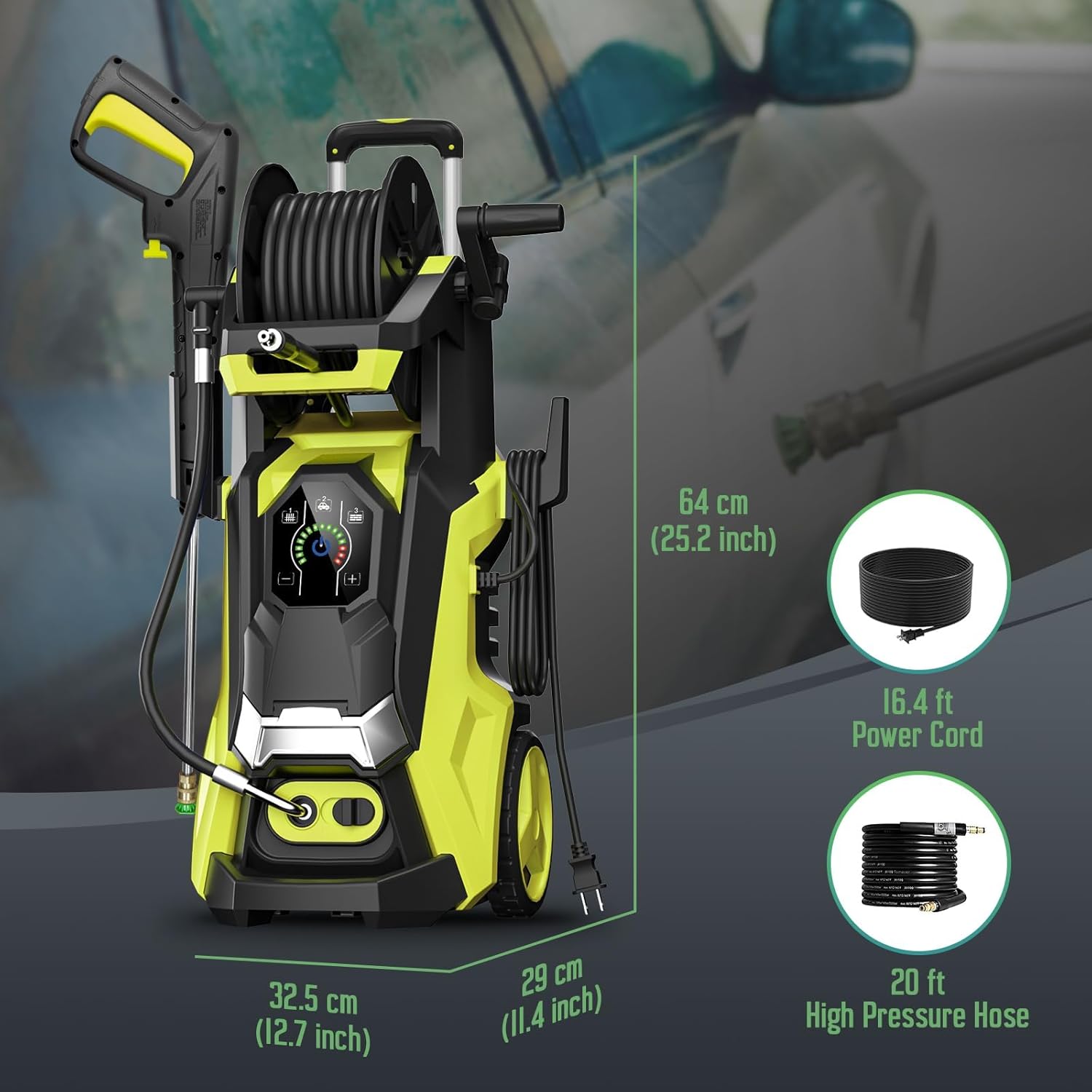 Tevolle Electric Pressure Washer 5000 PSI