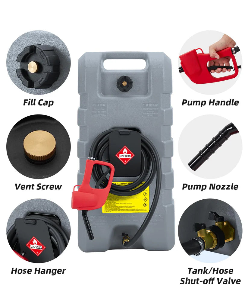 15 Gallon Portable Fuel Caddy