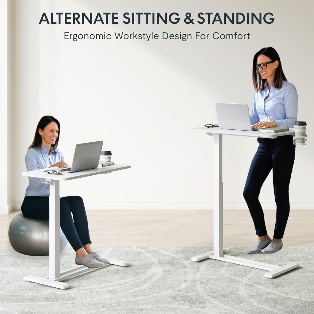 Mobile Adjustable Bedside Table