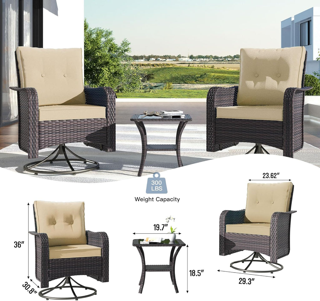 3-Piece Patio Set