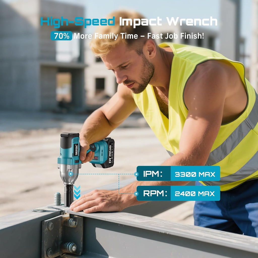 Cordless Impact Wrench™ (900 N.m)